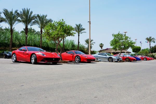 Ferrari Lebanon Gathering at Edde Sands